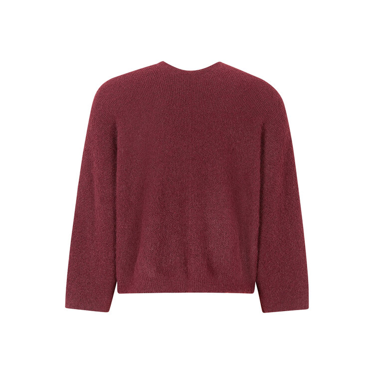 Tooday Bea Knit Cardigan - Bordeaux