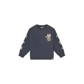 Daily7 Oversized Sweater Badges - Odyssey Gray