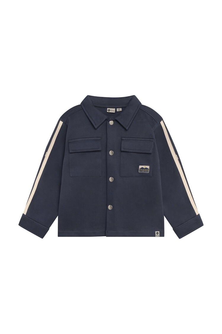 Daily7 Shirt Jacket Backprint - Odyssey Gray