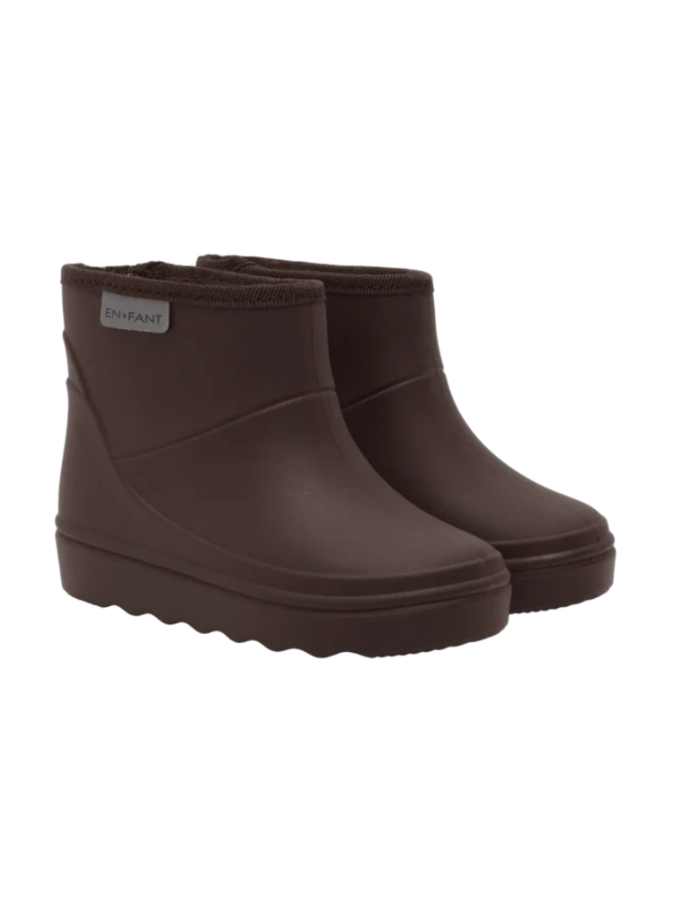 Enfant Thermo Boots short - Coffee Bean