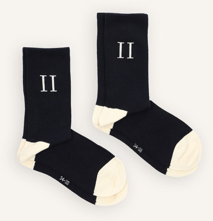 Les Deux Core Socks 2-Pack - Dark navy blue