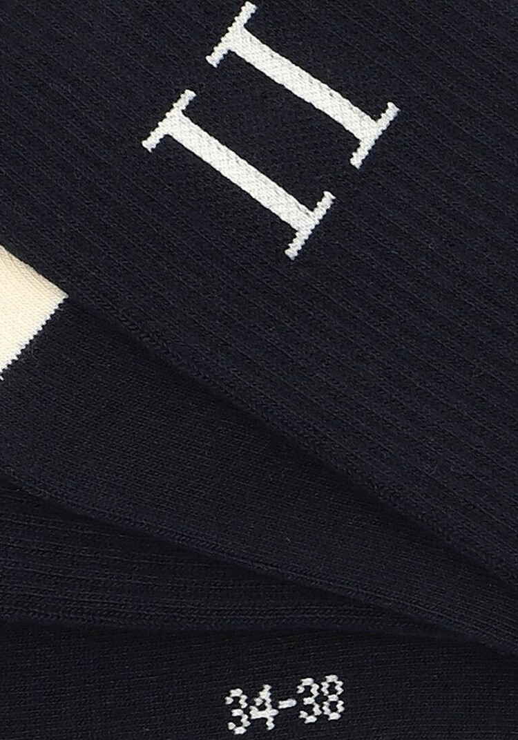 Les Deux Core Socks 2-Pack - Dark navy blue