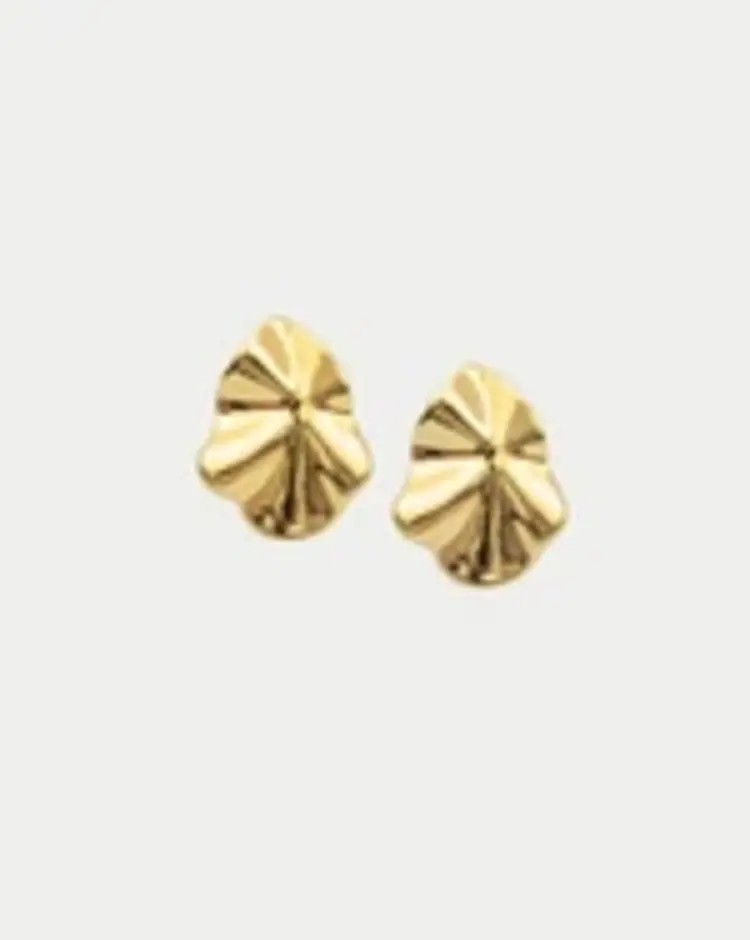 Bow19 Lip Earrings Small - Gold
