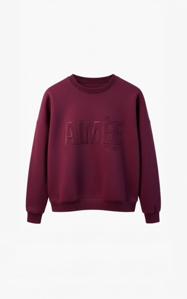 Aimée The Label Brazil Sweater - Burgundy