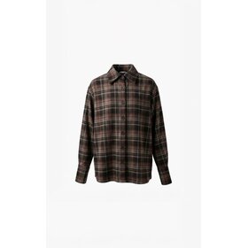 Aimée The Label Pakistan Check Blouse - Brown/Grey Check