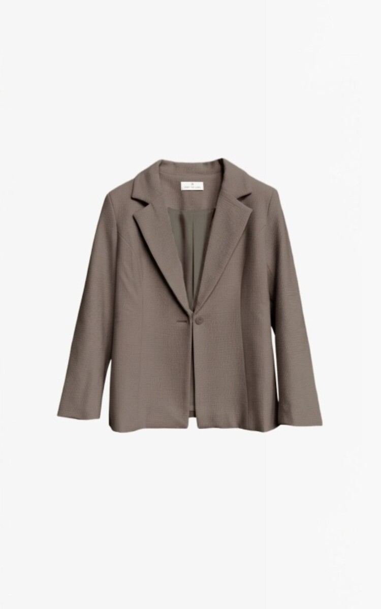 Aimée The Label Rio Ribcord Blazer - Taupe