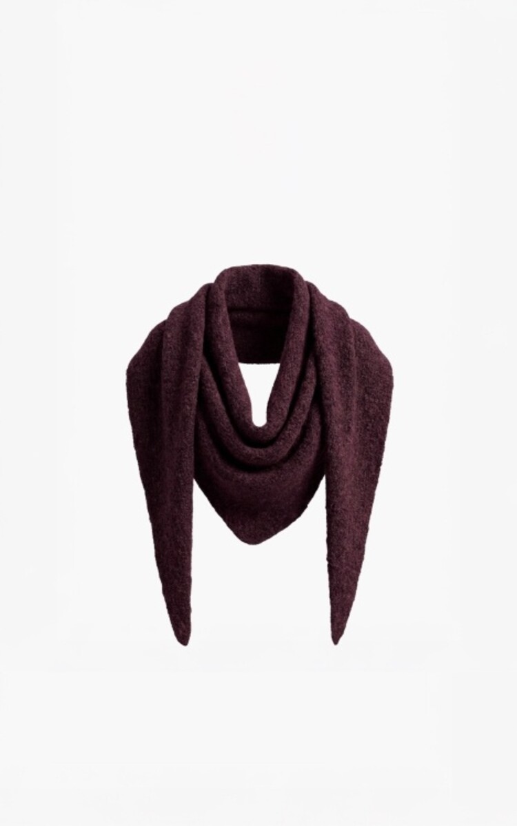 Aimée The Label Luzern Scarf - Burgundy