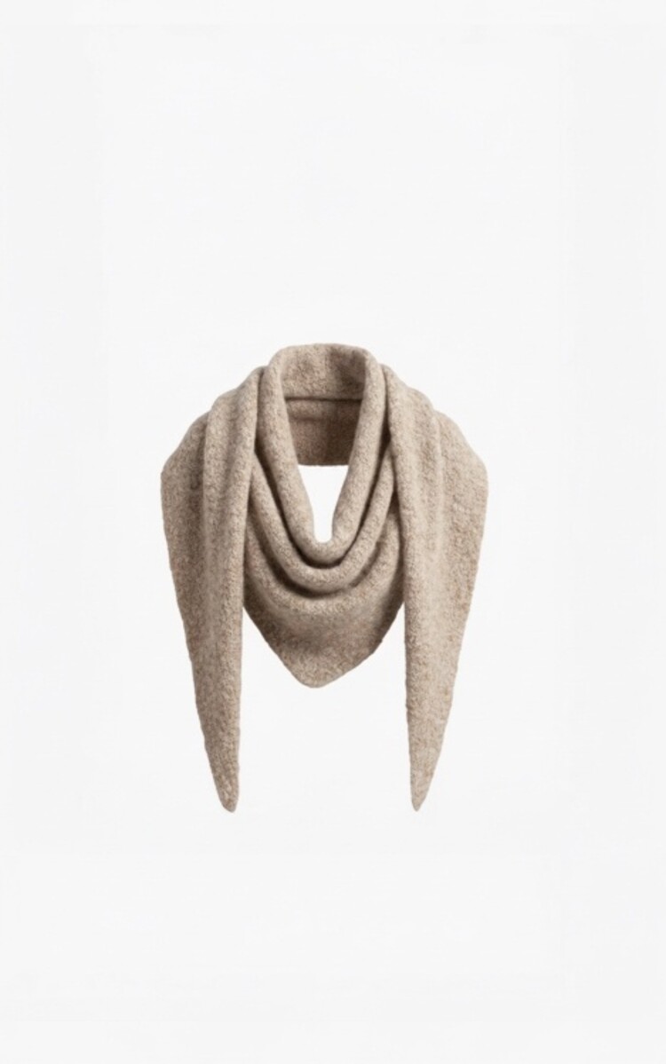 Aimée The Label Luzern Scarf - Sand Melange