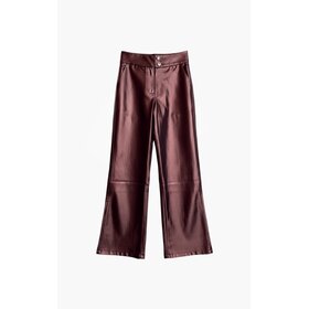 Aimée The Label Moise Trouser - Burgundy