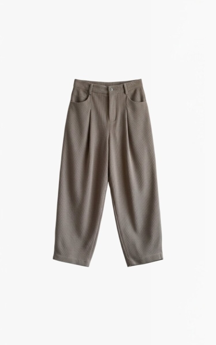 Aimée The Label San Diego Ribcord Trouser - Taupe