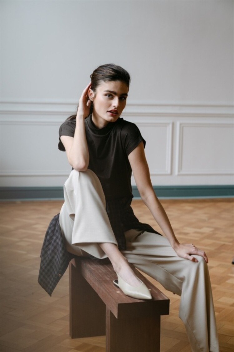 Aimée The Label Mandy Top - Brown