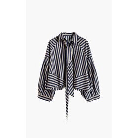 Aimée The Label Oslo Blouse - Blue Stripe