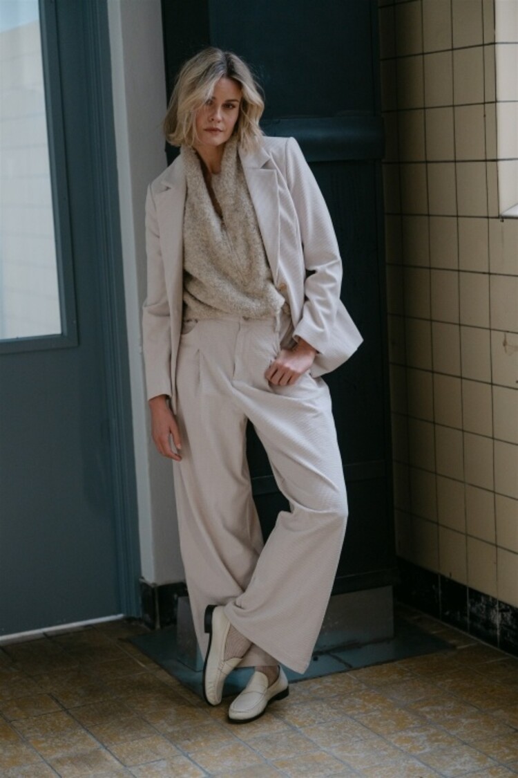 Aimée The Label Loira Waistcoast - Sand Melange