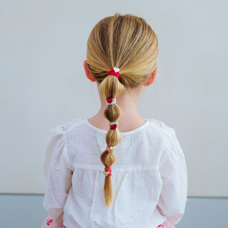 MIMI&LULA Teeny weeny heart hair ties