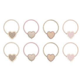 MIMI&LULA Scalloped Heart hair ties