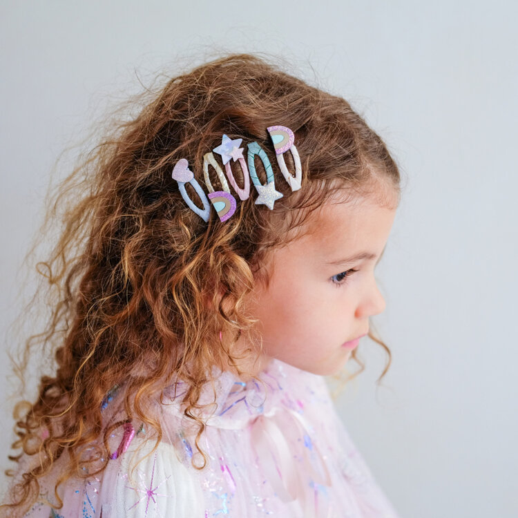 MIMI&LULA Rainbow mini  hair clips