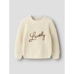 Lil'Atelier Baby Femlen Ls Knit - Turtledove