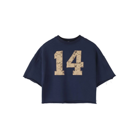 Jenest Tessie sweater SS - navy blue