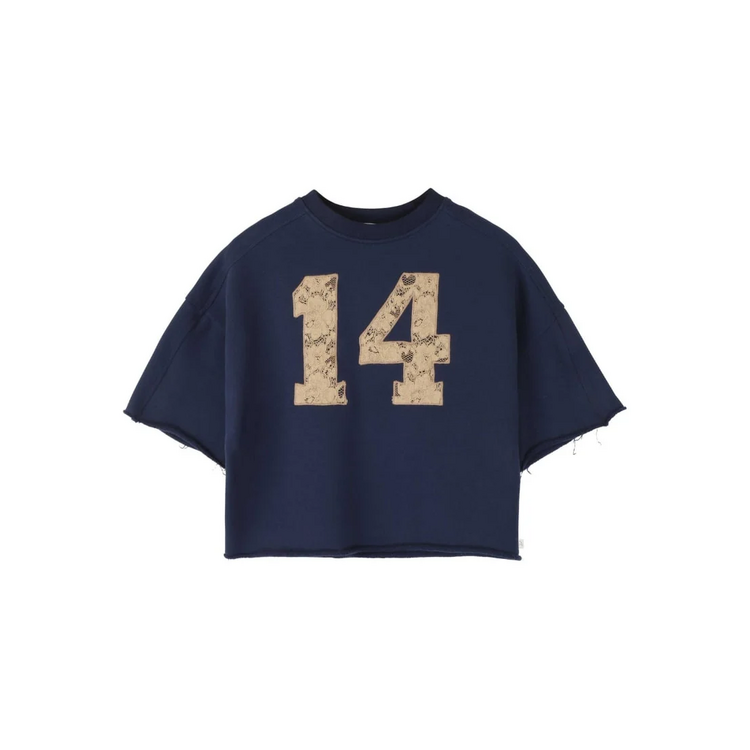 Jenest Tessie sweater SS - navy blue