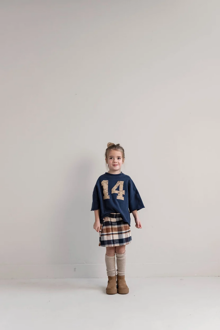 Jenest Tessie sweater SS - navy blue