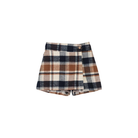 Jenest Bess skort - off white blue brown