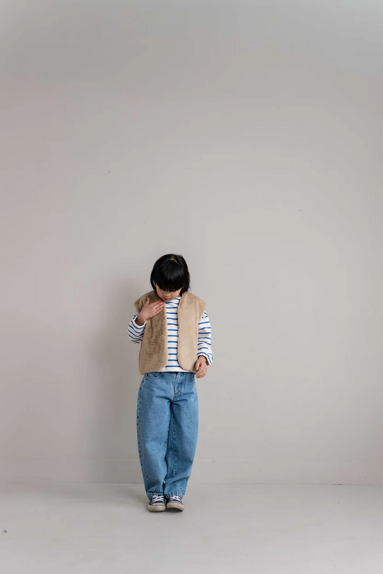Jenest Balloon Denim Pants - medium Wash