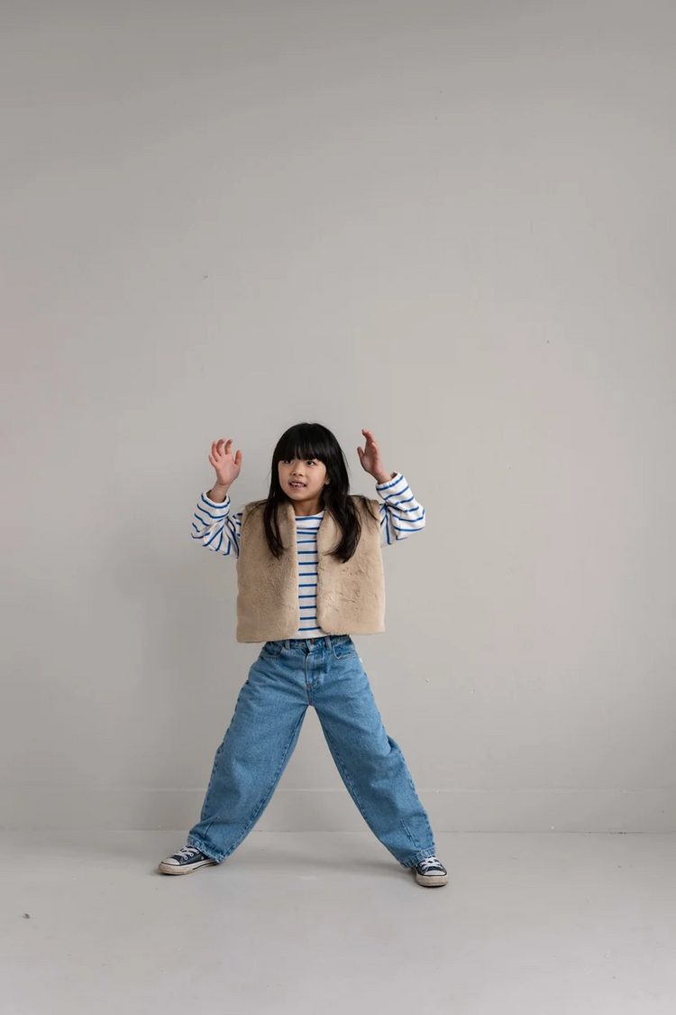 Jenest Balloon Denim Pants - medium Wash