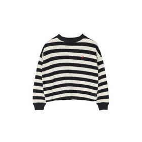 Jenest Kay LS T-shirt - off black off white