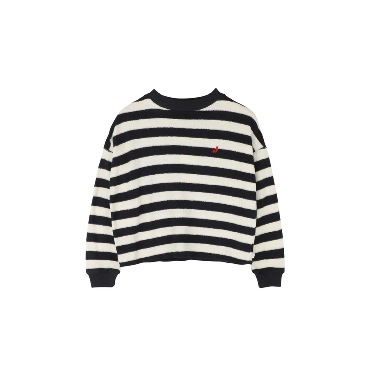 Jenest Kay LS T-shirt - off black off white