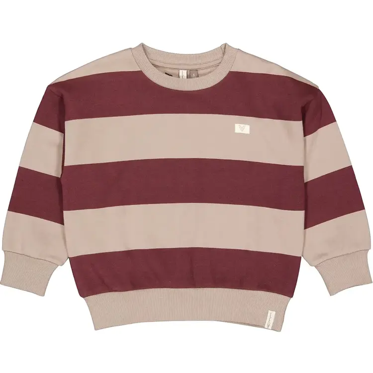 LEVV Sweater Dax - Grey Stripe