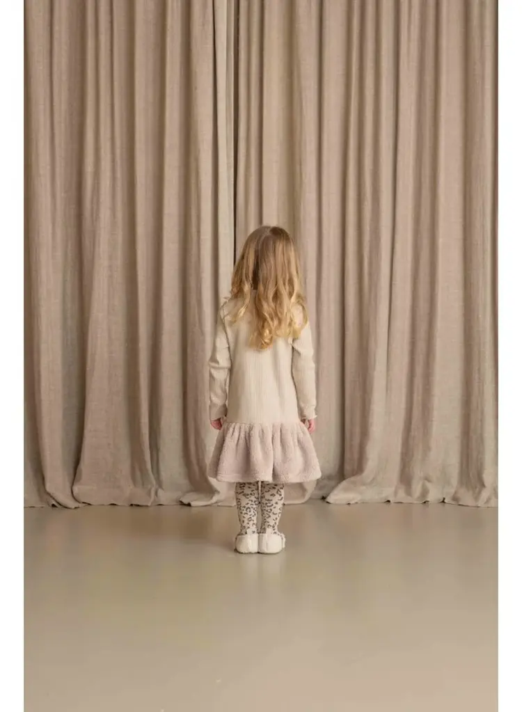 House of Jamie Flare Dress -Beige