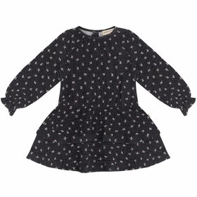 House of Jamie Ruffled Dress - Petal Sapphire