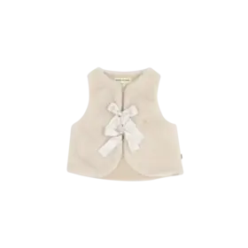 House of Jamie Soft Fur Bodywarmer - Marshmellow