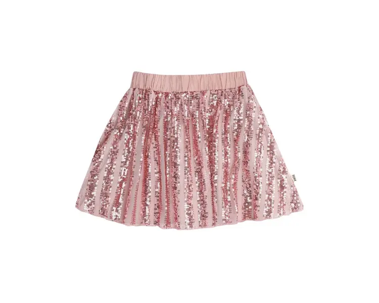 House of Jamie Sequins Skirt - Rose Mauve
