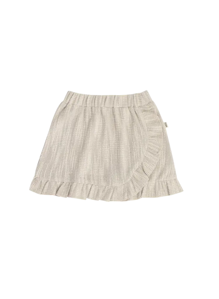 House of Jamie Wrap Skirt - Sandshell Glamour