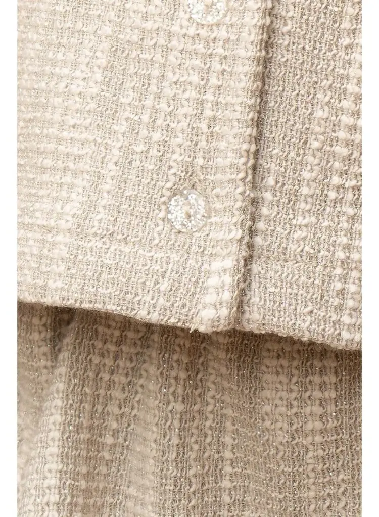 House of Jamie Wrap Skirt - Sandshell Glamour