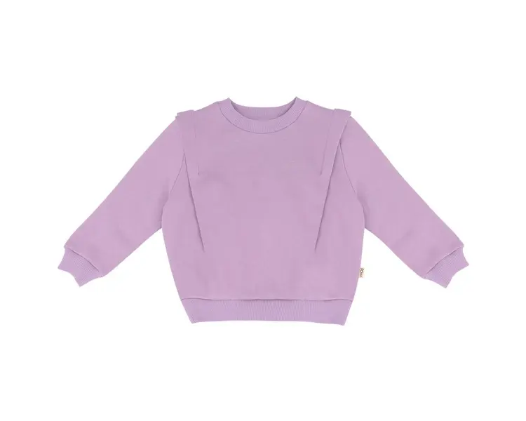 House of Jamie Shoulder Sweater - Frosted Lilac
