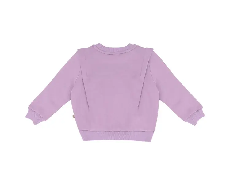 House of Jamie Shoulder Sweater - Frosted Lilac
