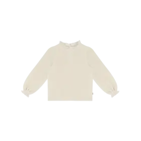 House of Jamie Frill Collar Jumper - Sandshell