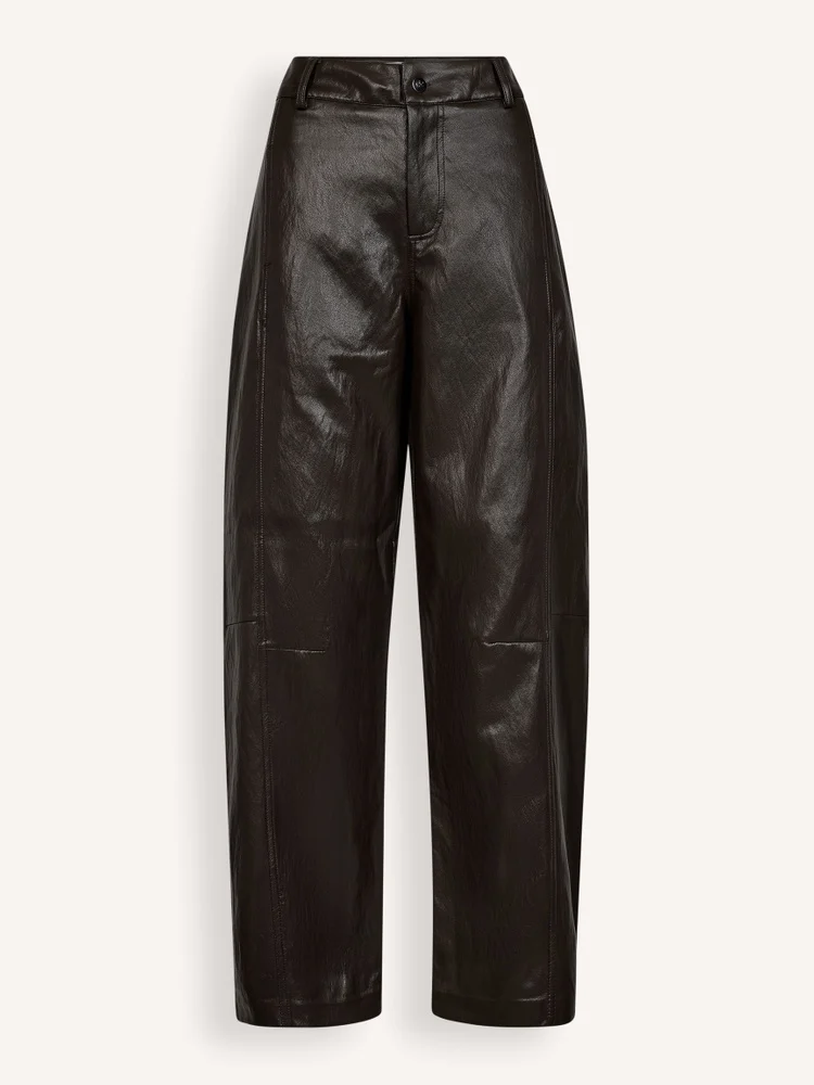 Co'Couture Gitt Pant - Dark Brown