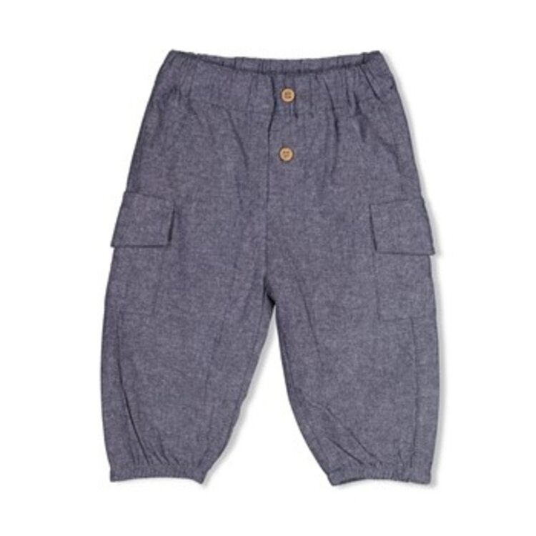Feetje Broek Chambray - Built for fun - Chambray