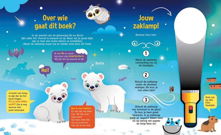Lantaarn Publishers Zoekboek - Speuren in de sneeuw