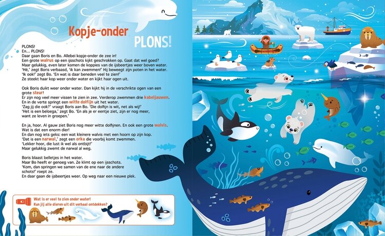 Lantaarn Publishers Zoekboek - Speuren in de sneeuw