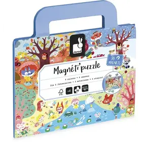 Janod Magnetipuzzel - 4 seizoenen 36 stukjes