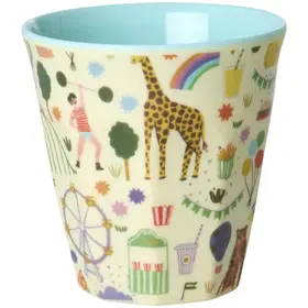 Rice Melamine cup small - Mint - Fun Fair
