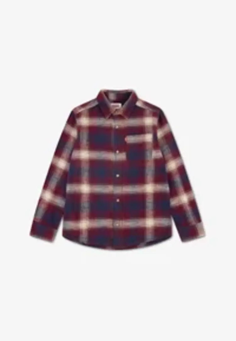 Levi's Shadow Plaid Shirt - Tawny Port