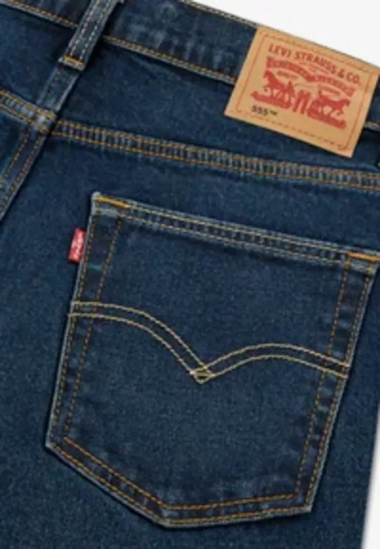 Levi's 555 Relaxed Straight Jeans - Dark Hollow