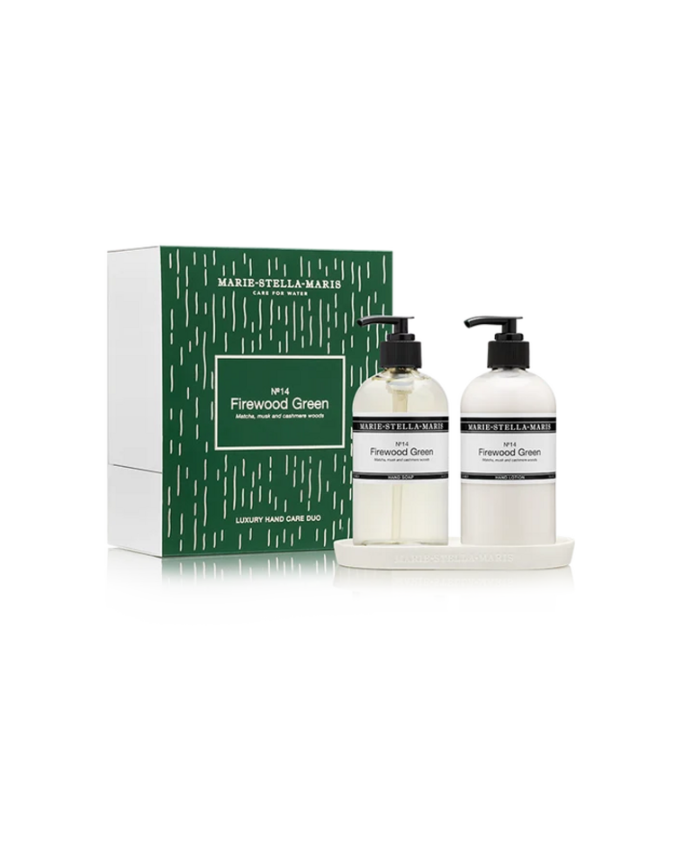 Marie-Stella-Maris Luxury Hand Care Duo - Firewood Green