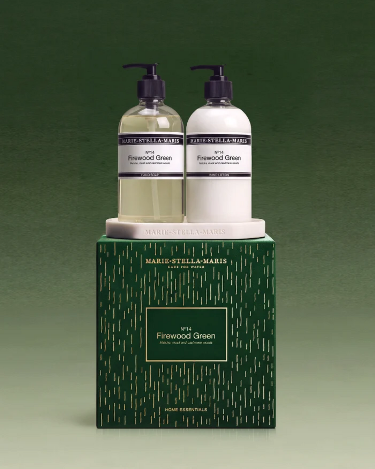 Marie-Stella-Maris Luxury Hand Care Duo - Firewood Green