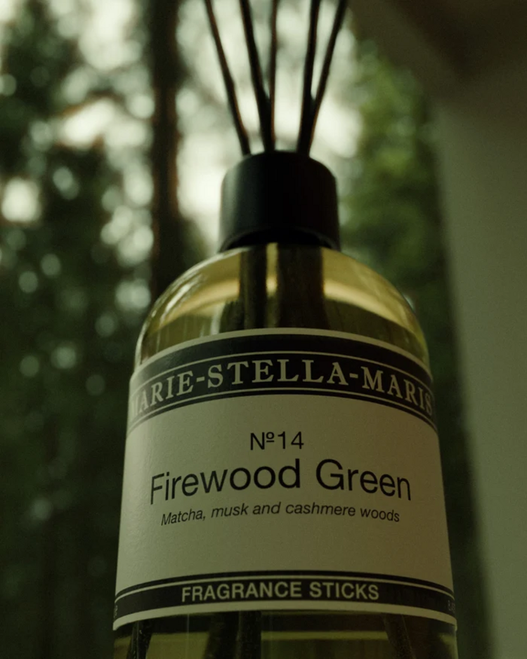 Marie-Stella-Maris Fragrance Sticks (250ml) - Firewood Green